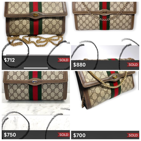 Gucci Ophidia Supreme 10” 😍SUPER ATTRACTIVE😍 3/way Extra Accessories - Picture 14 of 14